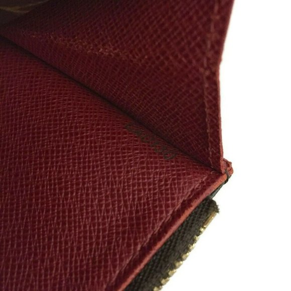 Authentic Louis Vuitton Wallet Long Emily Bifold Purse Monogram LV Vintage - Picture 3 of 14